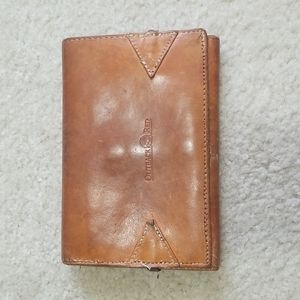 Vintage outback red leather wallet